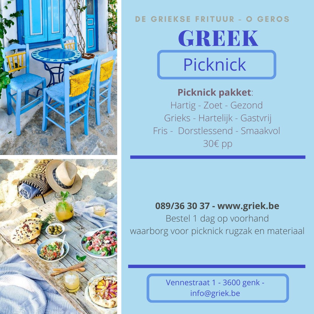 Picknick Griekse Frituur 2023