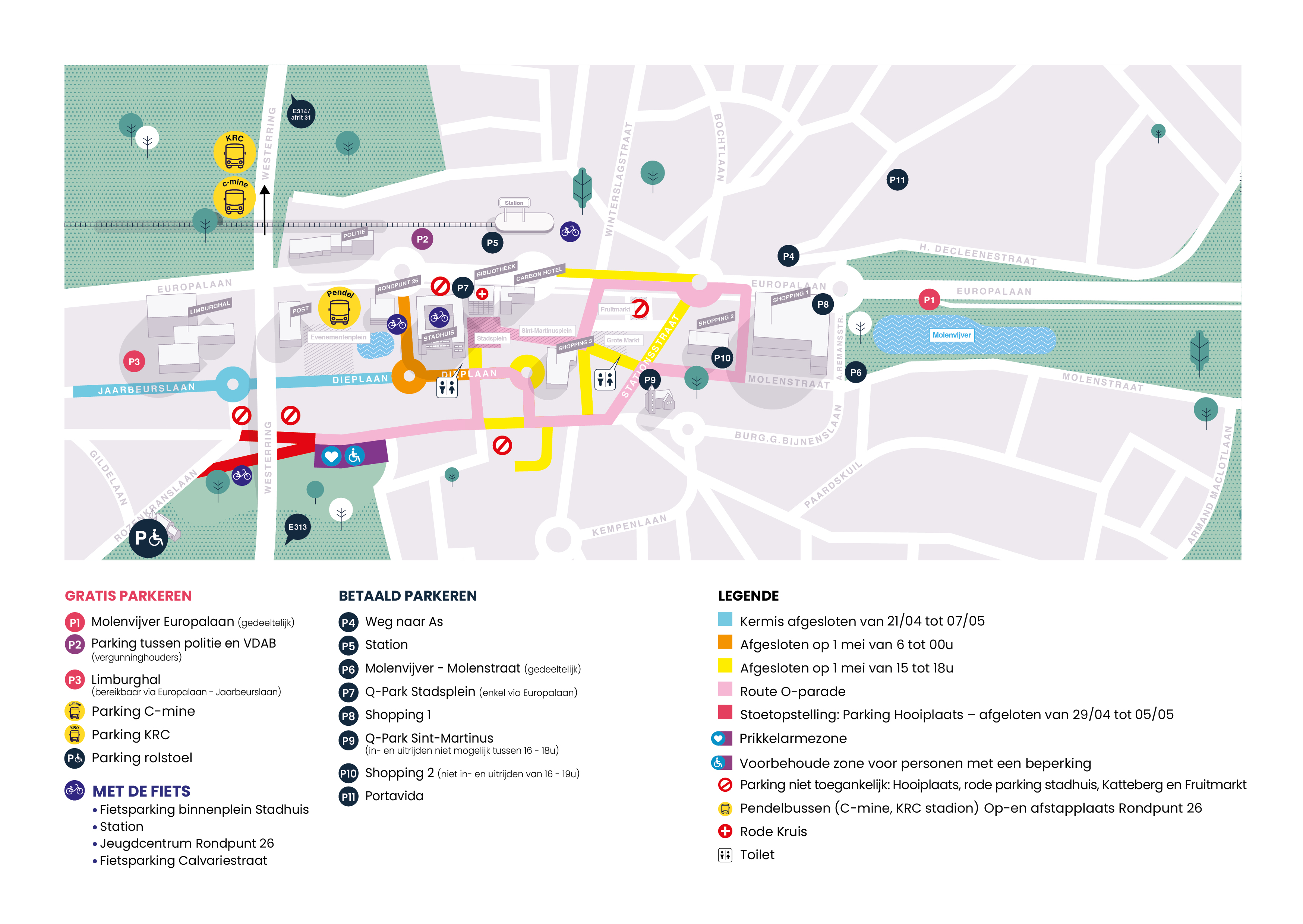 Stoetplan 1 mei 2026