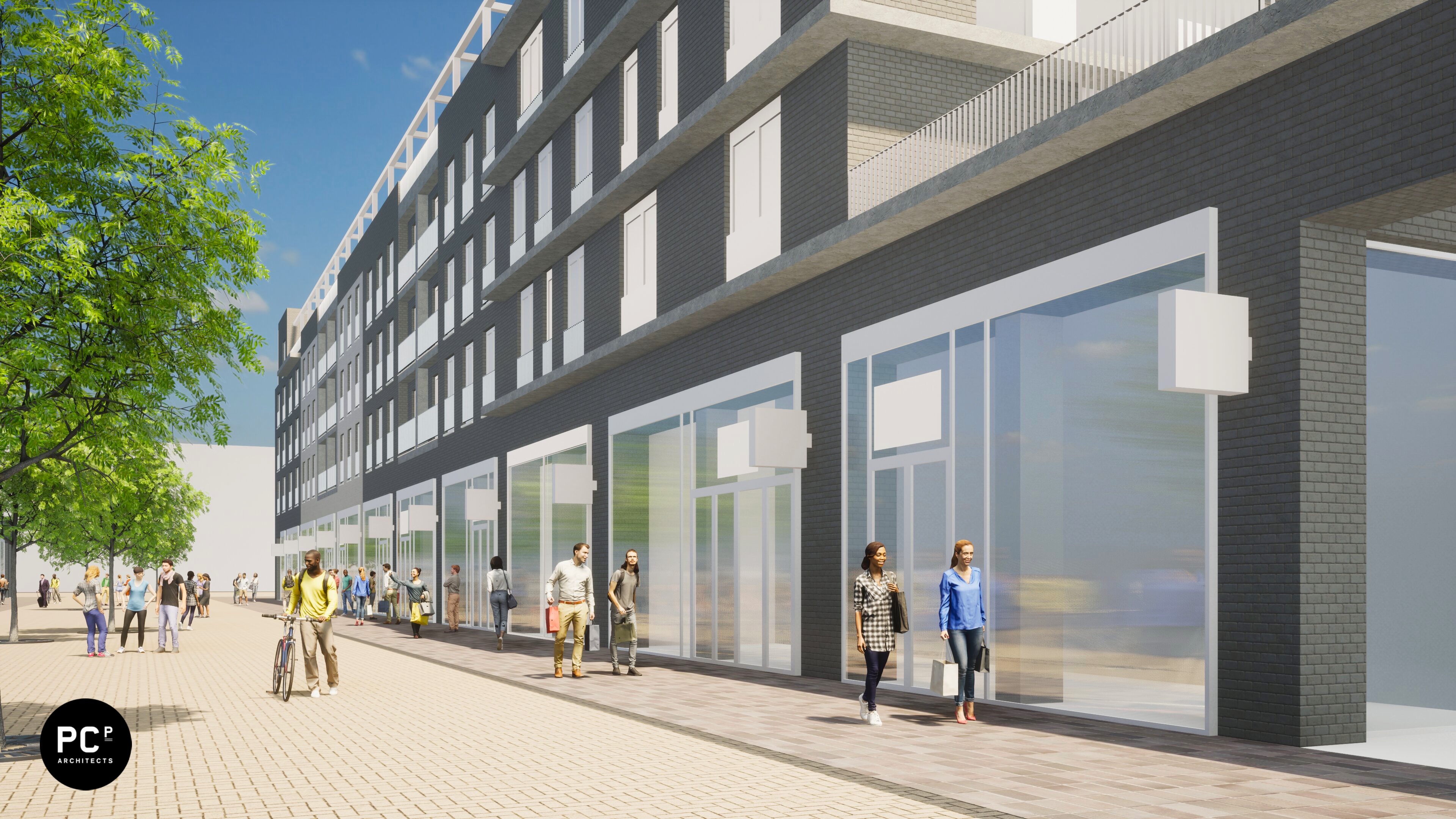 Werken Stadsplein PCp Architects